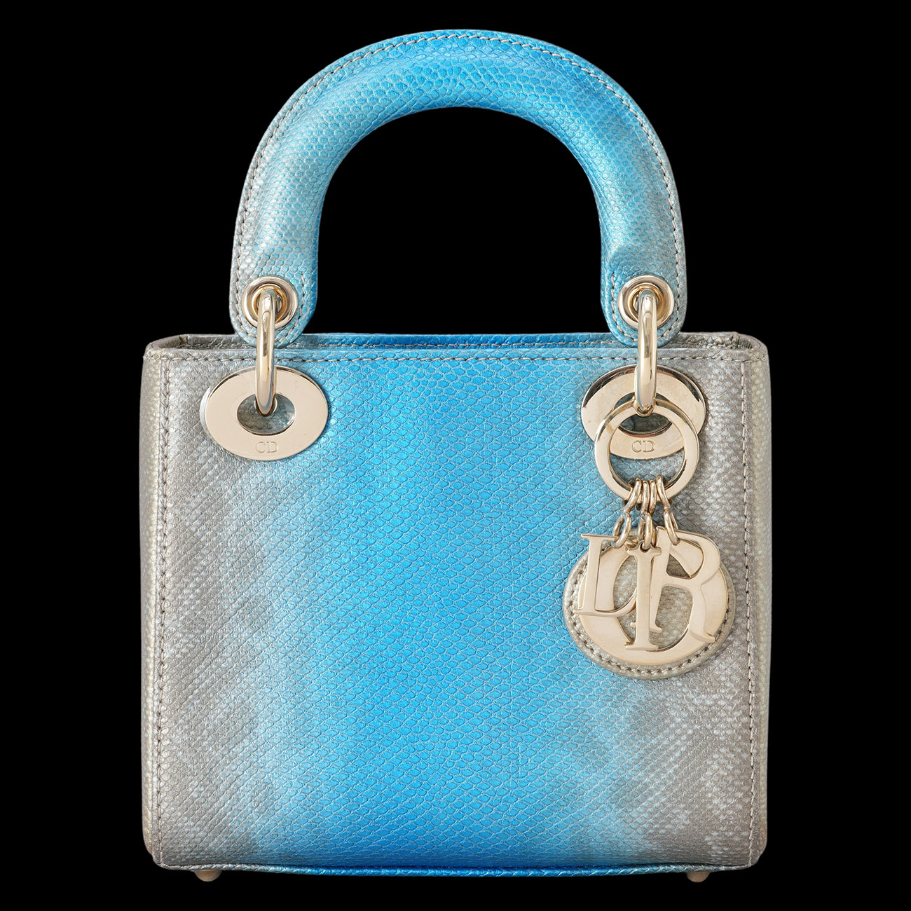 CHRISTIAN DIOR(USED)디올 리자드 레이디디올 미니  & 트윌리